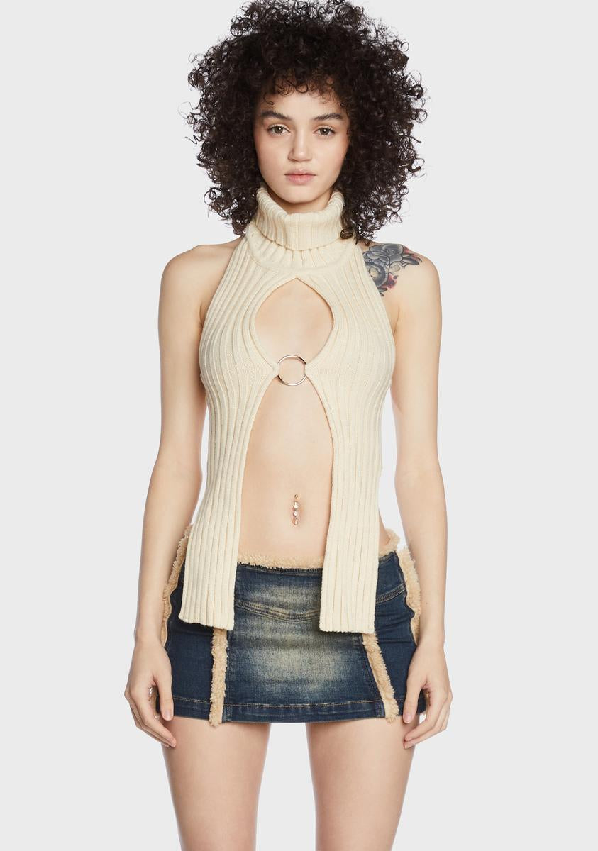 Albani Knit Top THE KRIPT,All Products : American Fashion Style Bags On Sale