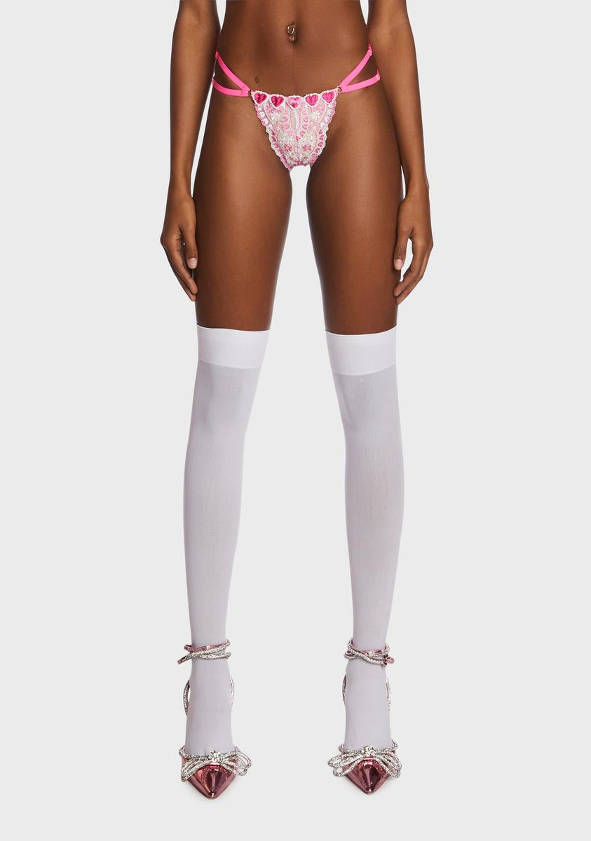 Heartbreaker Embroidered Thong With Love Lilly,New Products : American Fashion Style Bags On Sale Heartbreaker Embroidered Thong With Love Lilly,New Products : American Fashion Style Bags On Sale