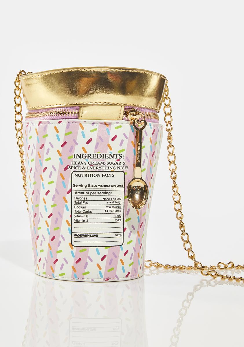 Betsey Johnson Ice Cream Purse Bag Multi Dolls Kill