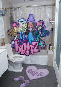 Girlz Really Rock Shower Curtain