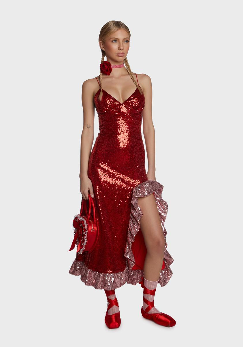 【最終値下げ】sister jane sequin dress Moonlight Sequin Midi Dress – Sister Jane