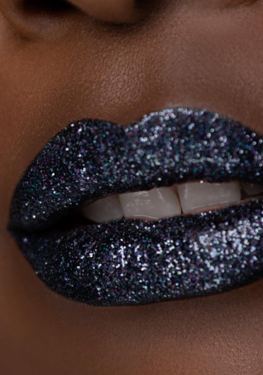 Baeby Glitter Lip Kit Stay Golden Cosmetics Stay Golden Cosmetics Glitter Lip Kit - Blue – Dolls Kill