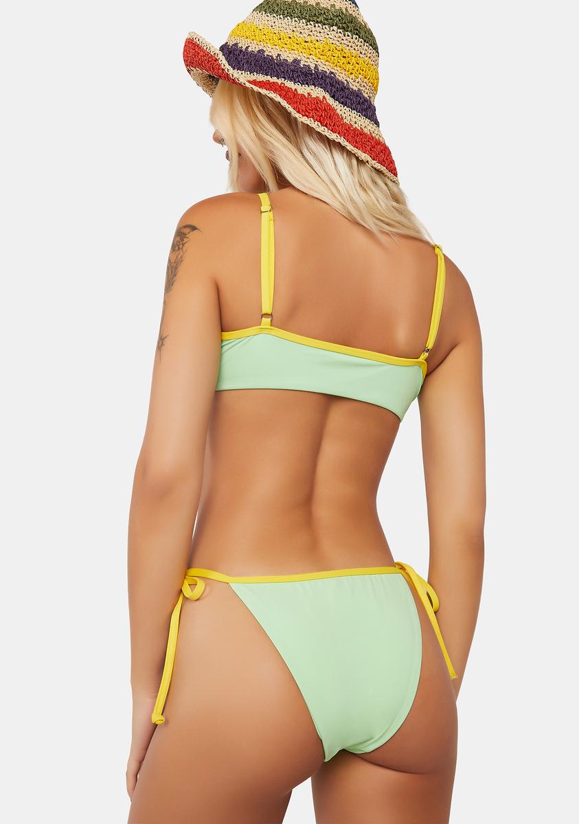 Autofrei De Neon Green Swim Bottoms Autofrei De Bikinis De