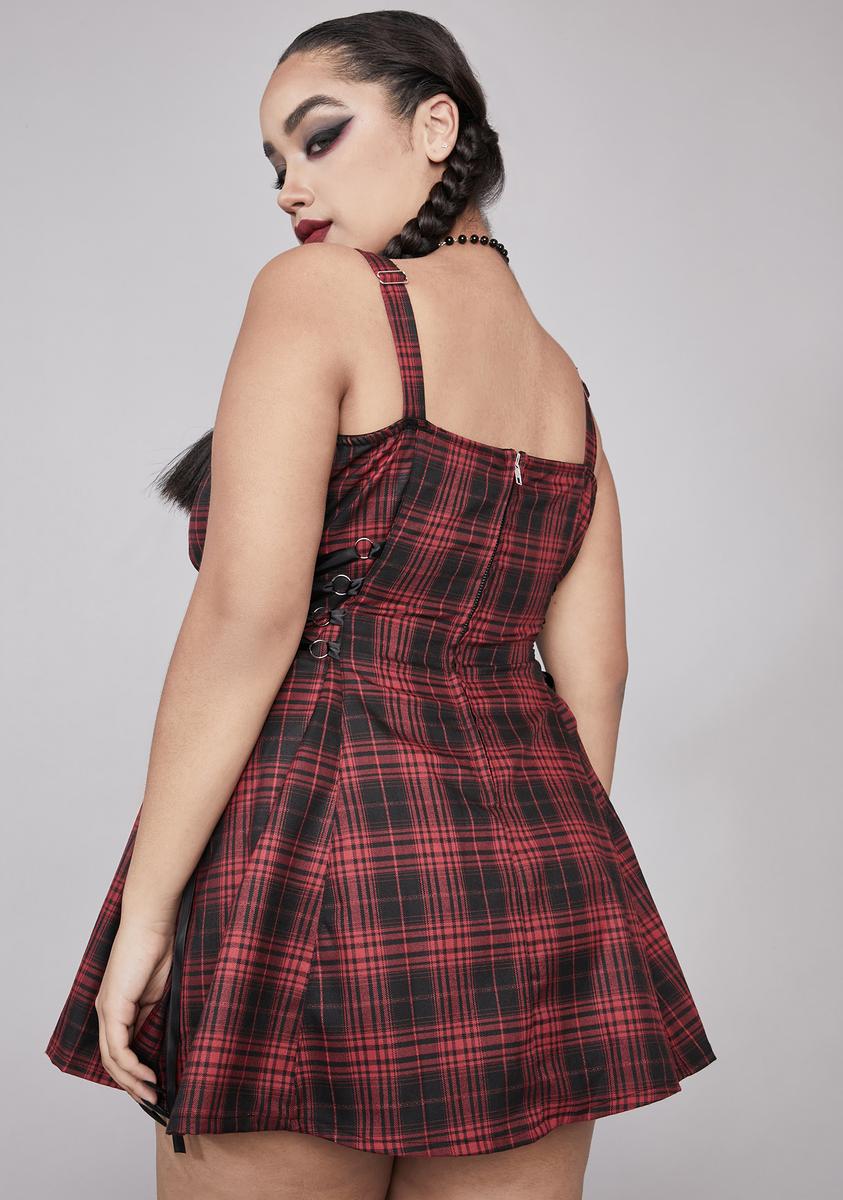 red and black plaid plus size dress Lane Bryant Dress Womens Plus Sz 22 Red Black Plaid Sleeveless Sheath Long  Maxi