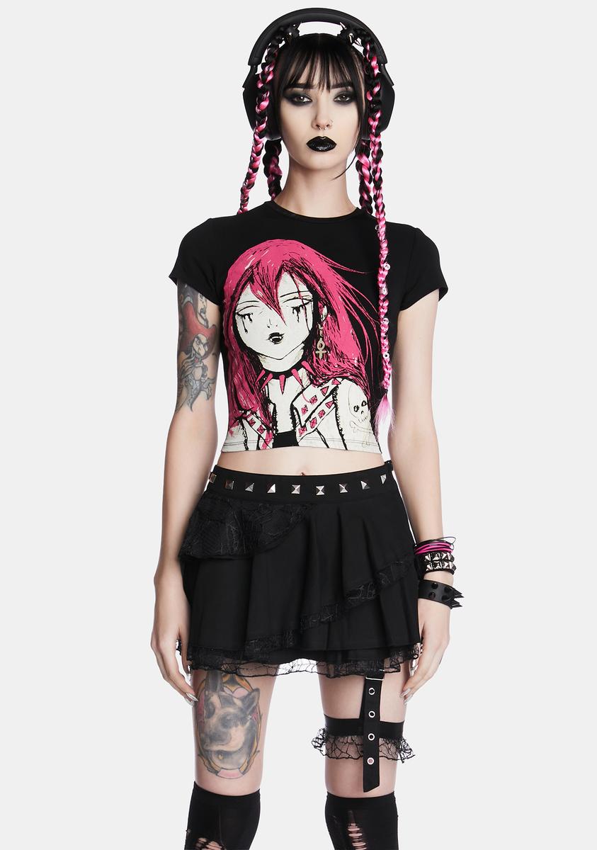 Punk Never Dies Graphic Baby Tee Widow,New Products : American Fashion Style Bags On Sale Punk Never Dies Graphic Baby Tee Widow,New Products : American Fashion Style Bags On Sale