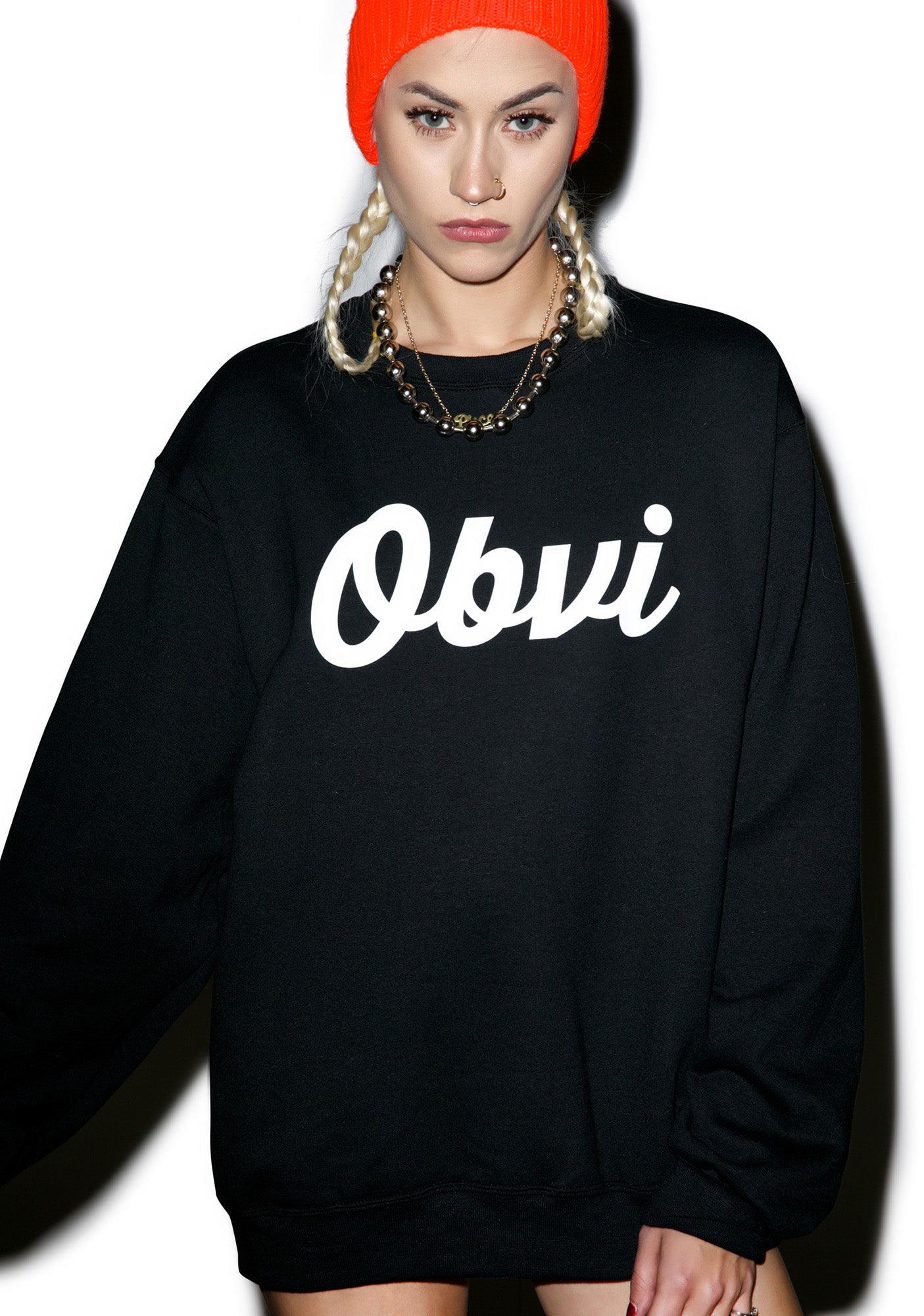 Obvi Sweatshirt – Dolls Kill