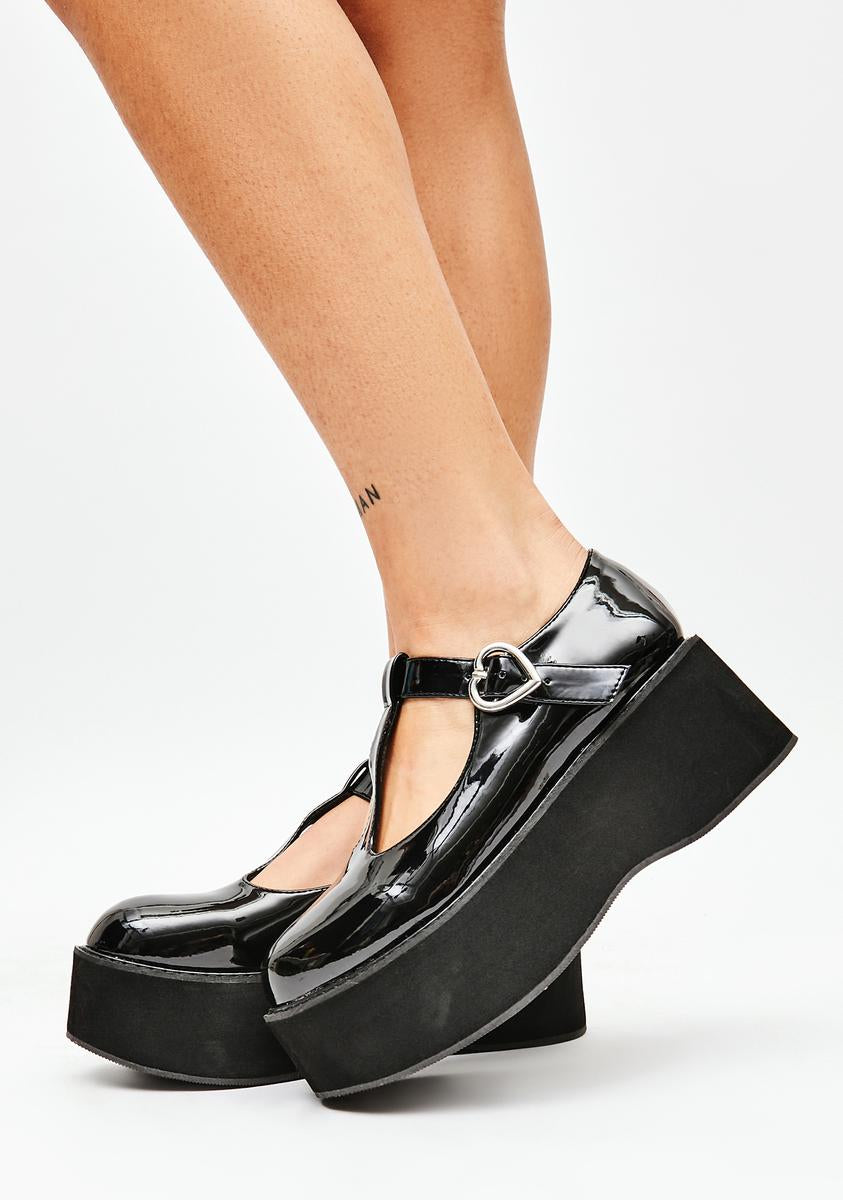 Koi Footwear Moreno Platform Mary Janes Dolls Kill