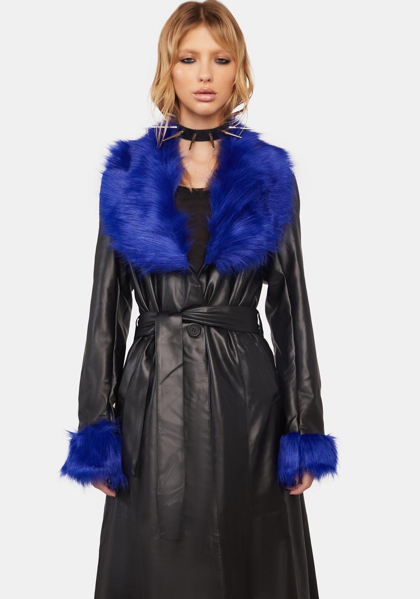 No Sunlight Vegan Leather Coat Current Mood,New Products : American Fashion Style Bags On Sale