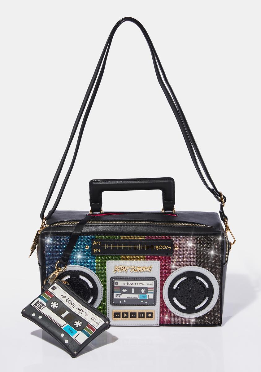 Club Exx Radio Bluetooth Speaker Crossbody Bag - Rainbow – Dolls Kill