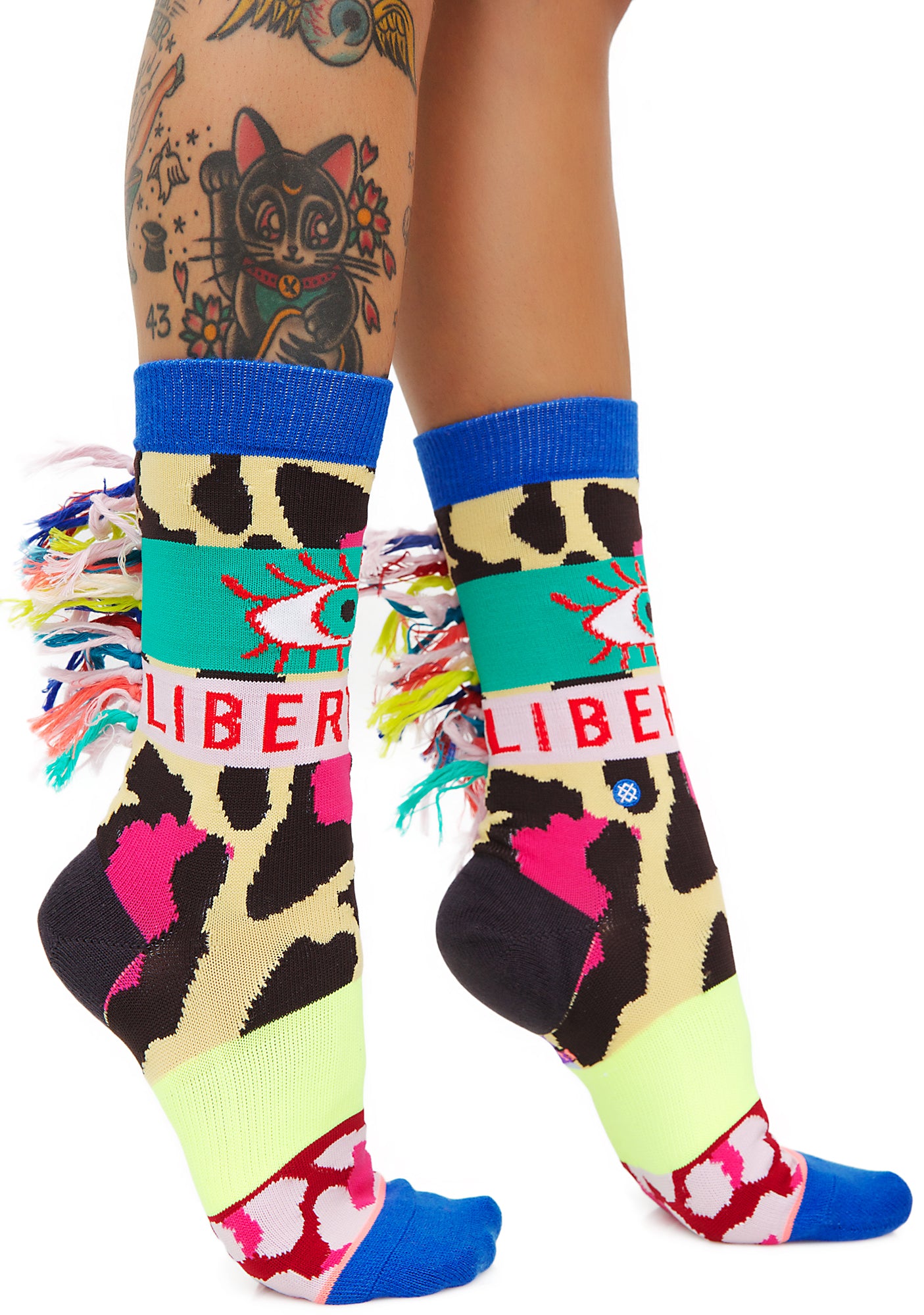 x Libertine Magic Eye Socks – Dolls Kill