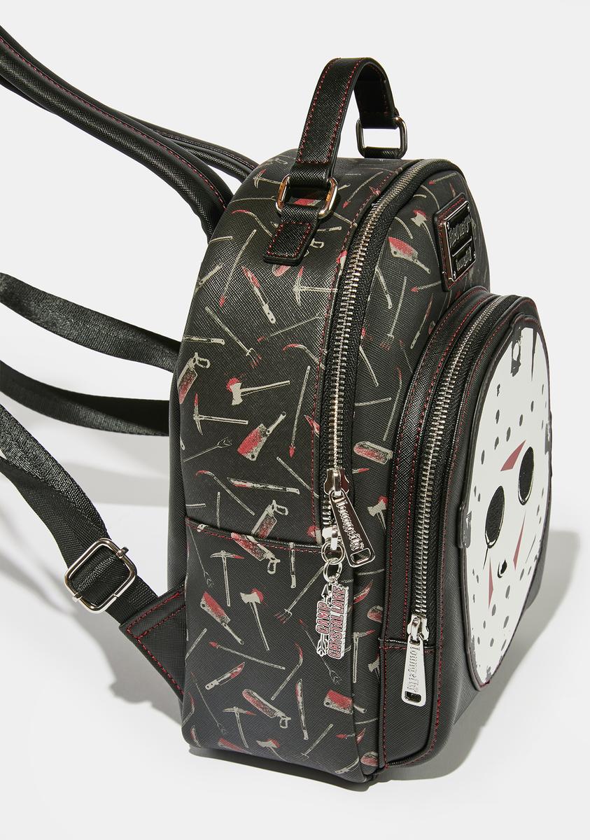 jason mini backpack Loungefly Friday The 13th Jason Voorhees Mini Backpack
