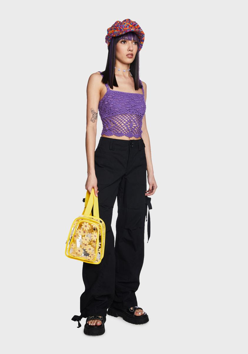 Delia's Baggy Skater Cargo Pants - Black – Dolls Kill