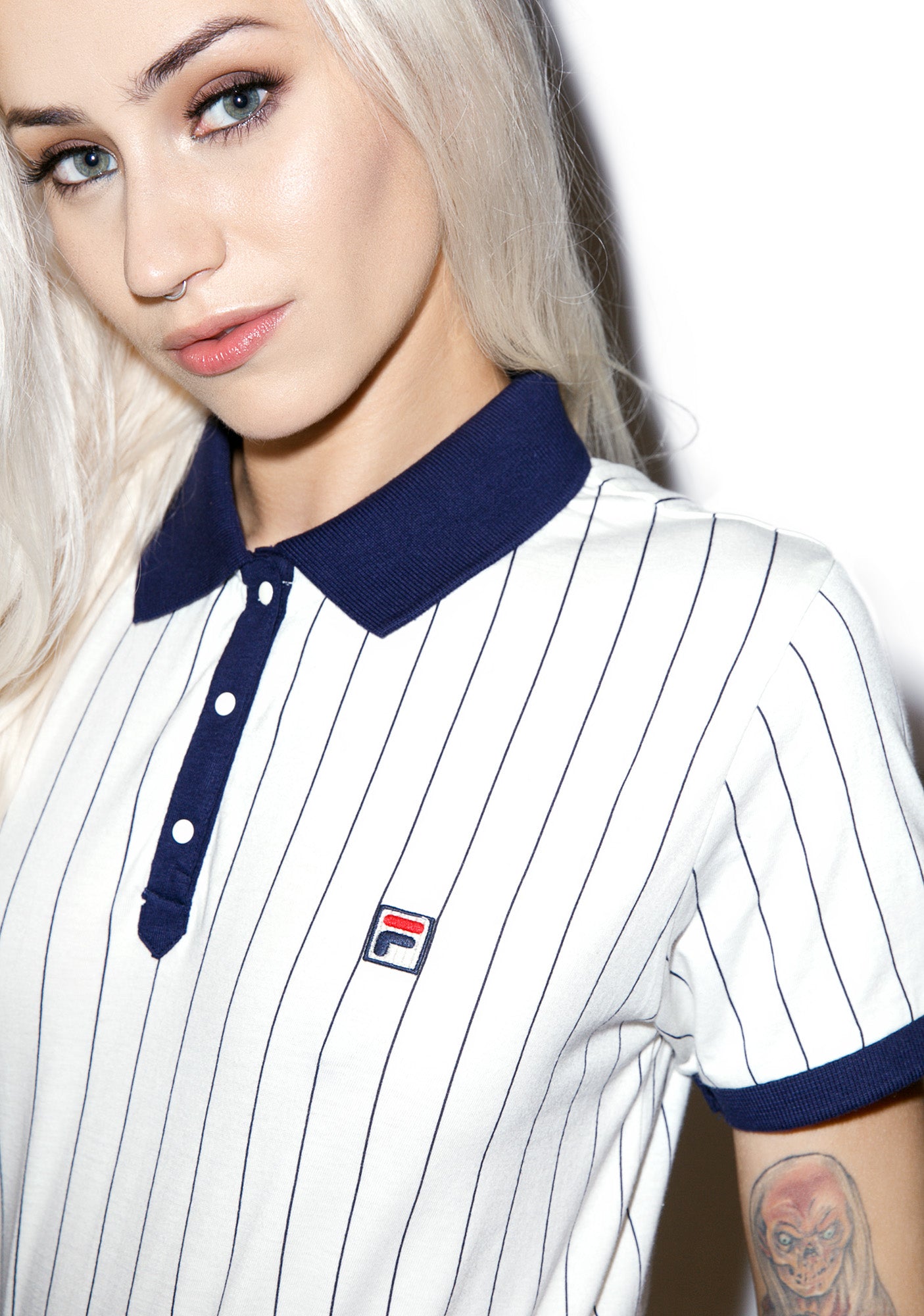 Settanta Crop Polo – Dolls Kill