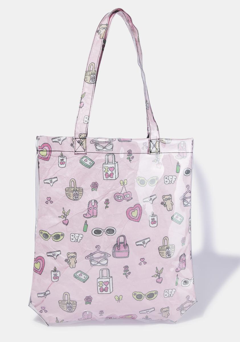 Bunnies Tote Bag — The Little Red House