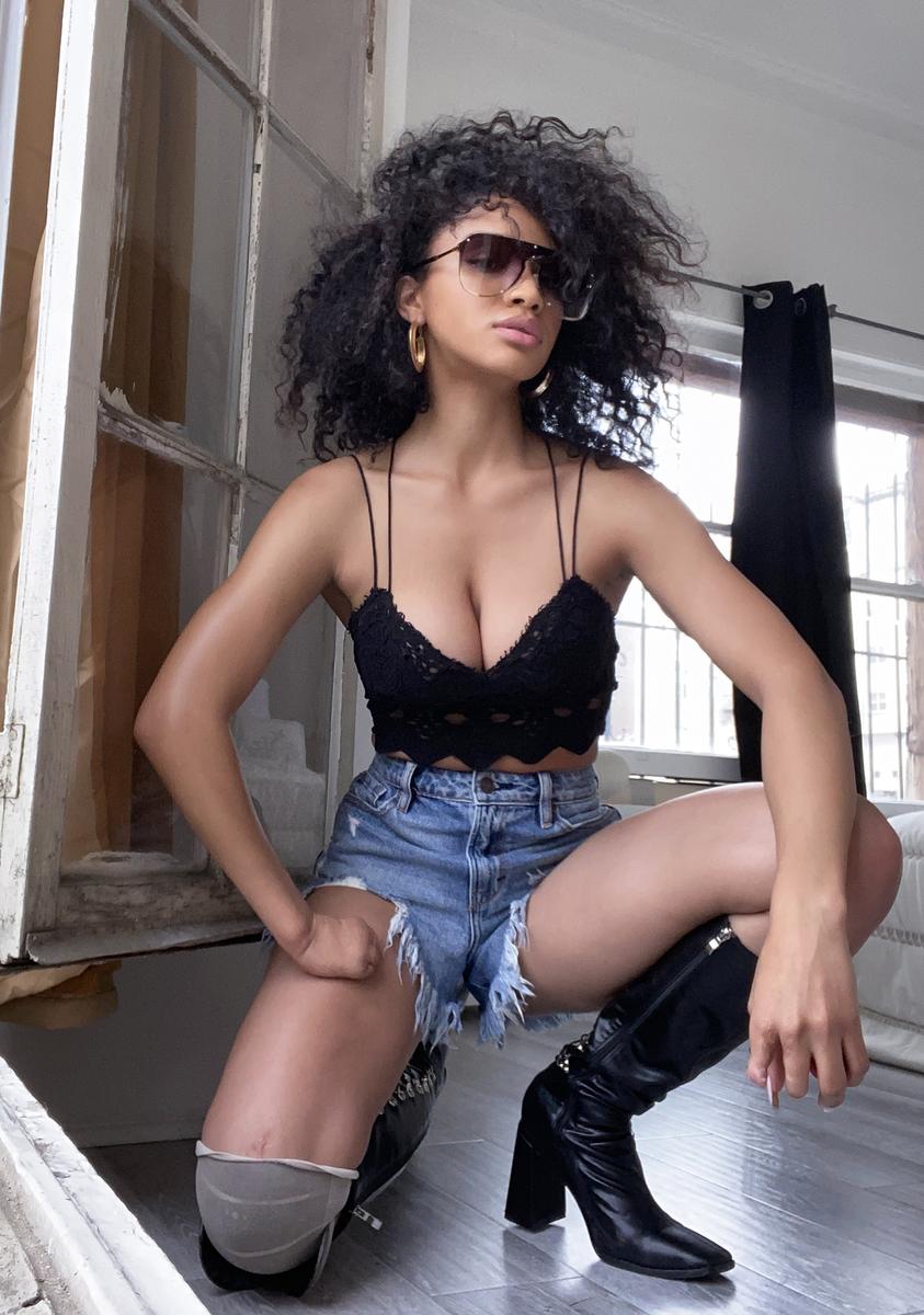 free people ilektra mini dress Free People Black Ilektra Bralette – Dolls Kill