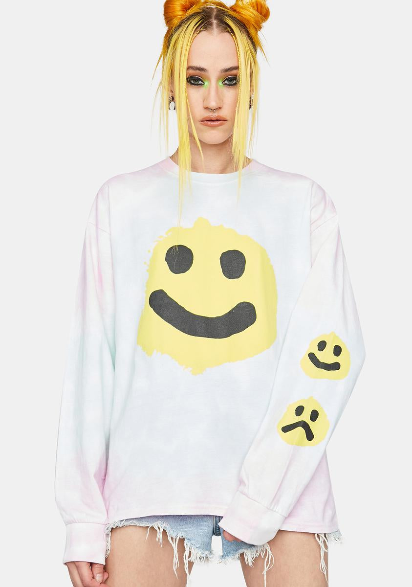 Happy Face Graphic Tee NGOrder,Specials : American Fashion Style Bags On Sale Happy Face Graphic Tee NGOrder,Specials : American Fashion Style Bags On Sale