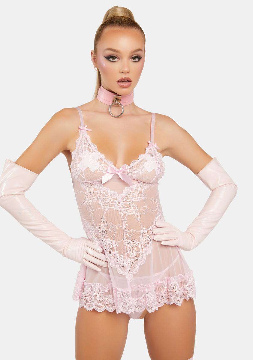 Pink Tulle Valentine Lace And Bow Babydoll,New Products : American Fashion Style Bags On Sale Pink Tulle Valentine Lace And Bow Babydoll,New Products : American Fashion Style Bags On Sale