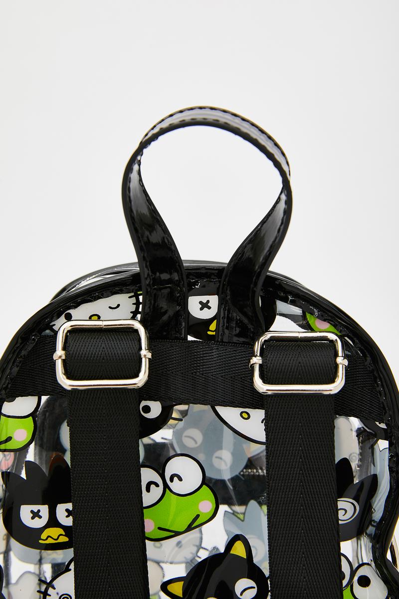 dollskill hello kitty backpack Dolls Kill Hello Kitty Clear Graphic Mini Backpack Kawaii Punk