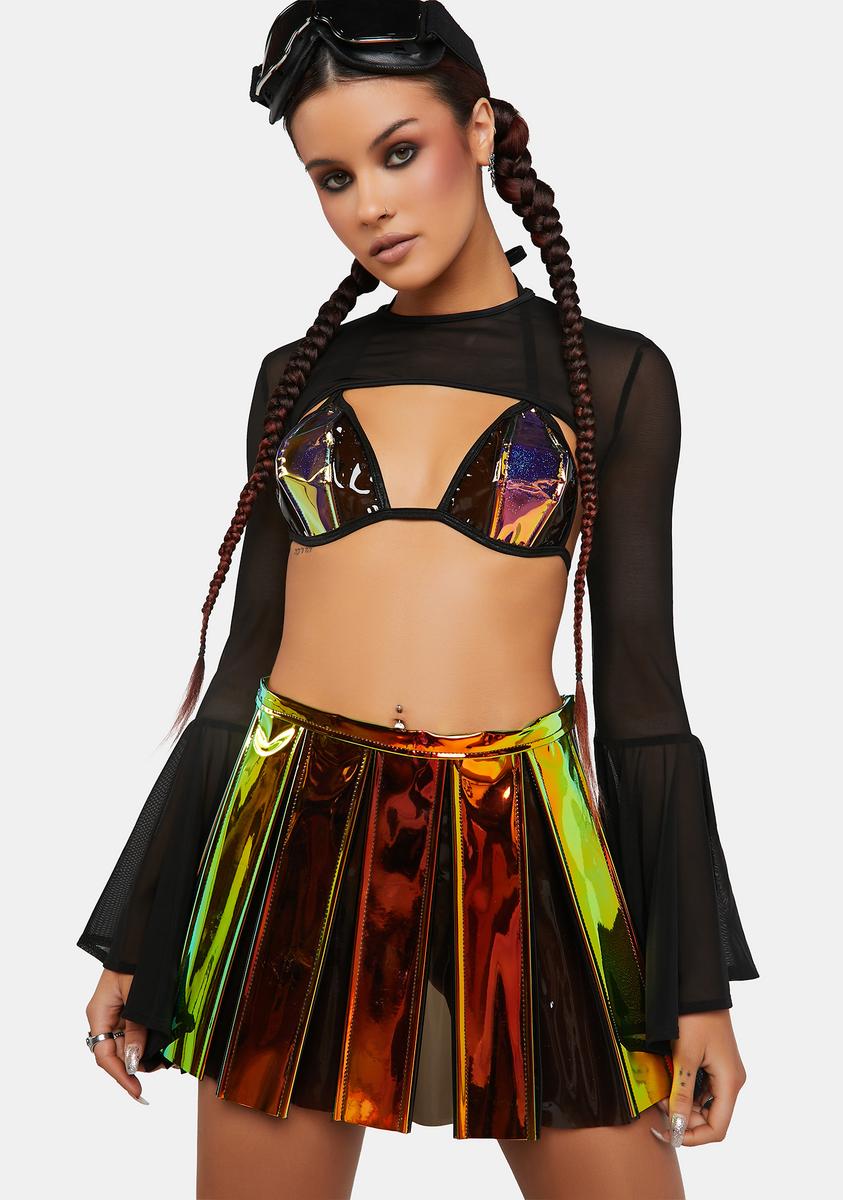 【threetimes】25HS★ (S,M) Smocking Dream Skirt SMOKE ZEPHYR SKIRT – UNNAMED