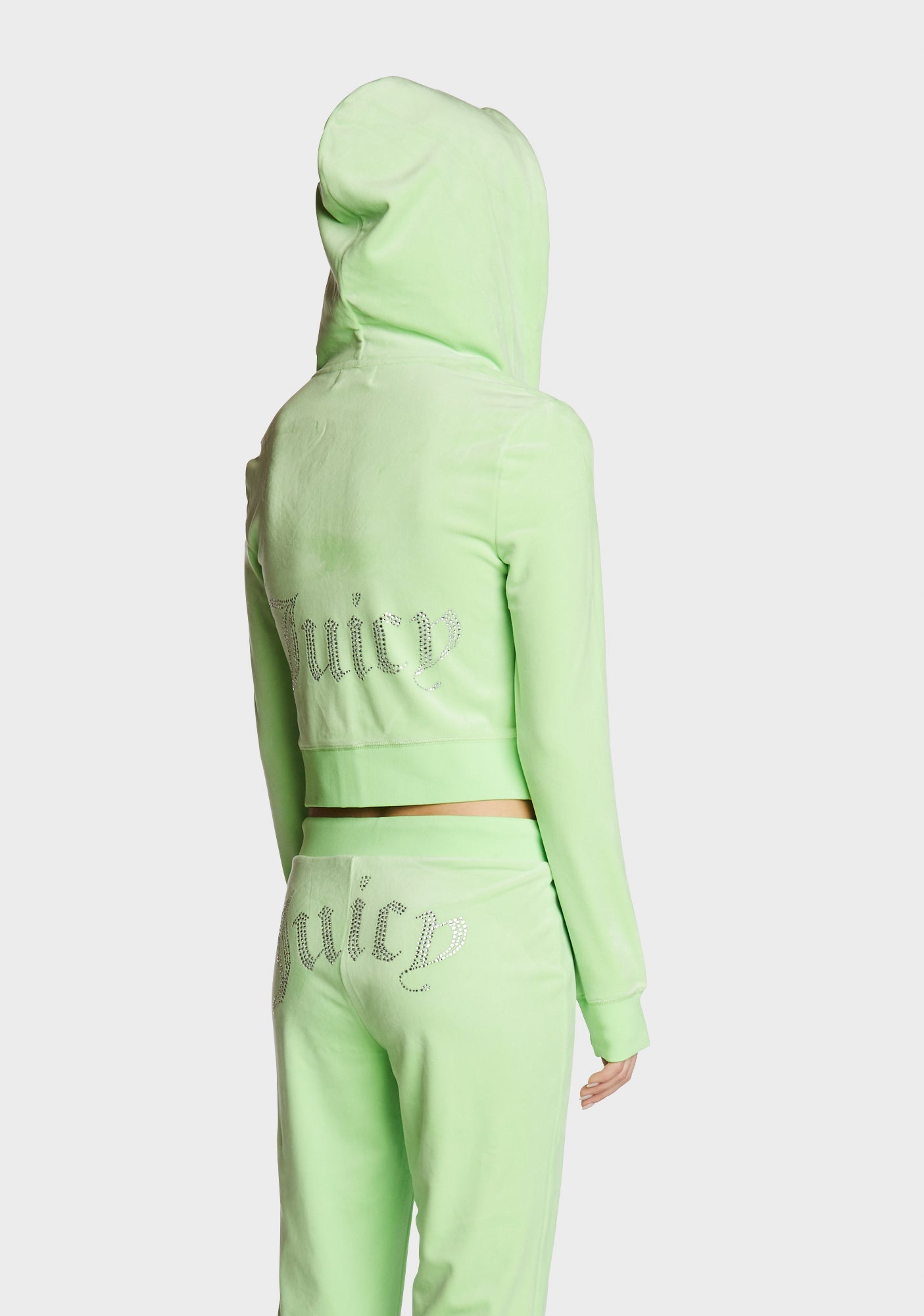 JUICY COUTURE セットアップ Juicy Couture】 ベロア セットアップ セットアップ Pewter