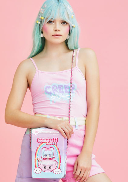 Sugar Thrillz Punky Sticks Crossbody Bag Pink | One Size