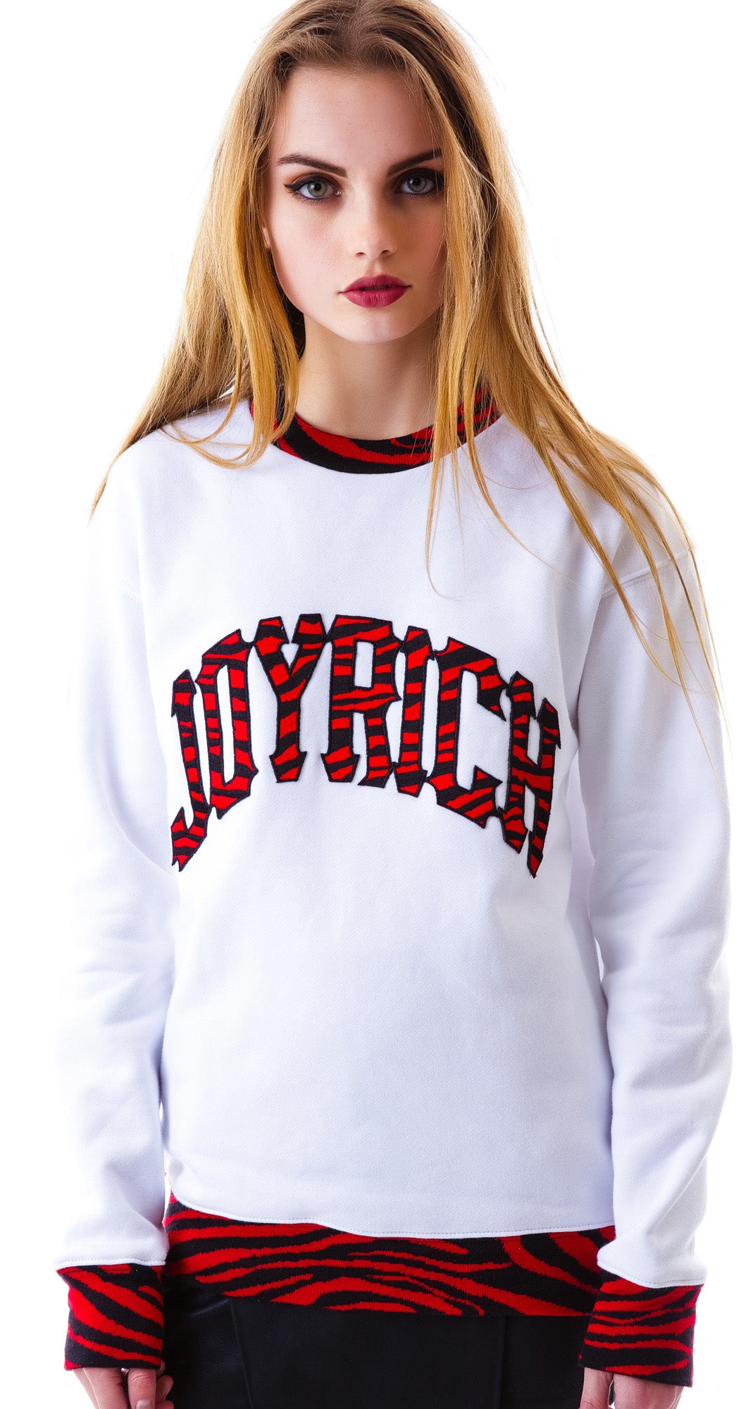 Zebra Joyrich Logo Crew Sweatshirt – Dolls Kill