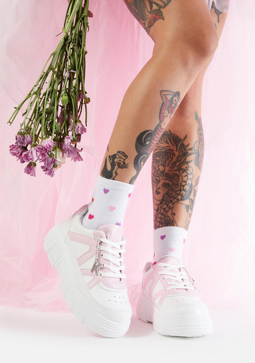 Aiya Platform Sneakers Koi Footwear,All Products : American Fashion Style Bags On Sale