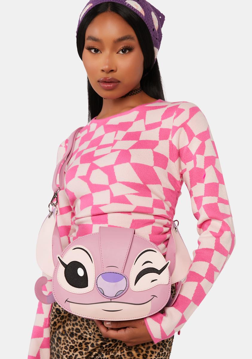 Lilo & Stitch Angel Cosplay Crossbody Bag Loungefly,Specials : American Fashion Style Bags On Sale Lilo & Stitch Angel Cosplay Crossbody Bag Loungefly,Specials : American Fashion Style Bags On Sale