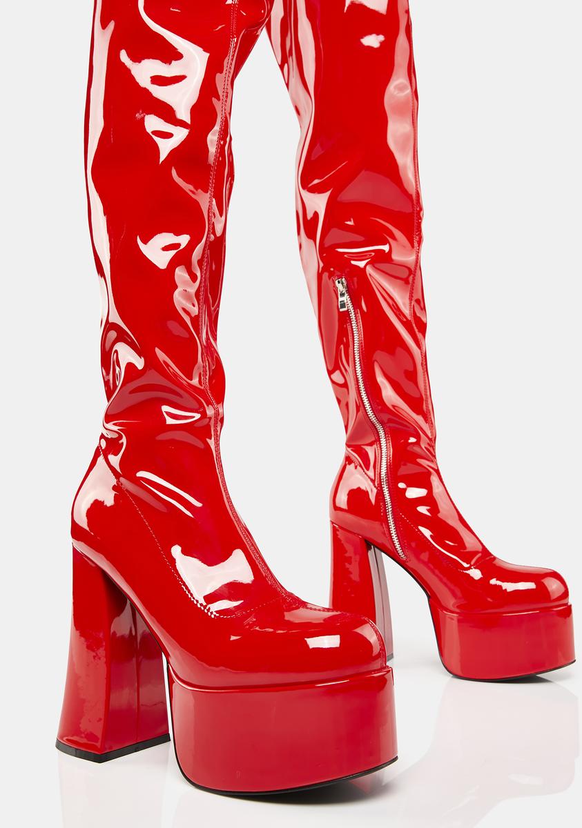 Fire The Wickedly Talented Thigh High Boots