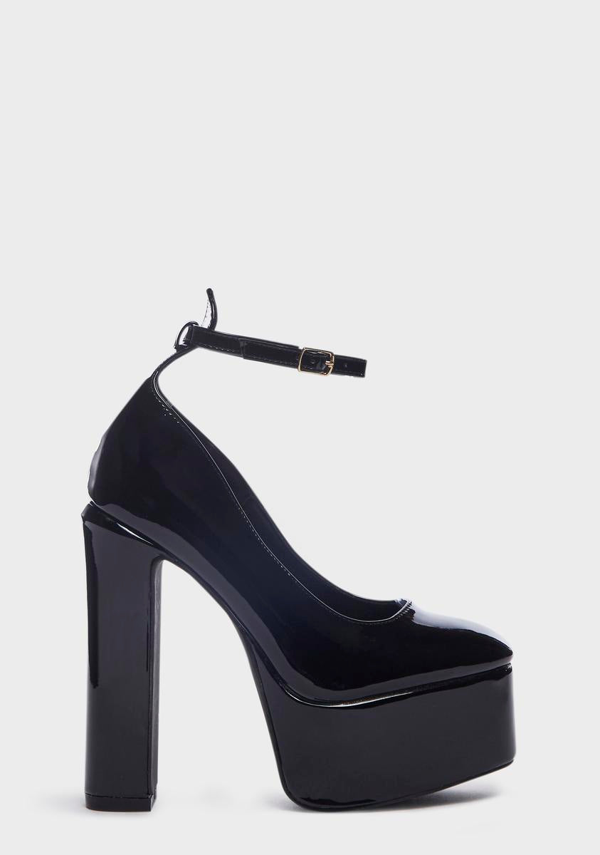 Black Luciana Patent Platform Heels AZALEA WANG,New Products : American Fashion Style Bags On Sale Black Luciana Patent Platform Heels AZALEA WANG,New Products : American Fashion Style Bags On Sale