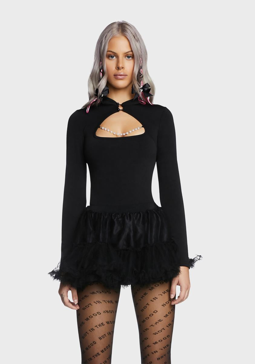 Pages Turned Pearl Bodysuit,New Products : American Fashion Style Bags On Sale