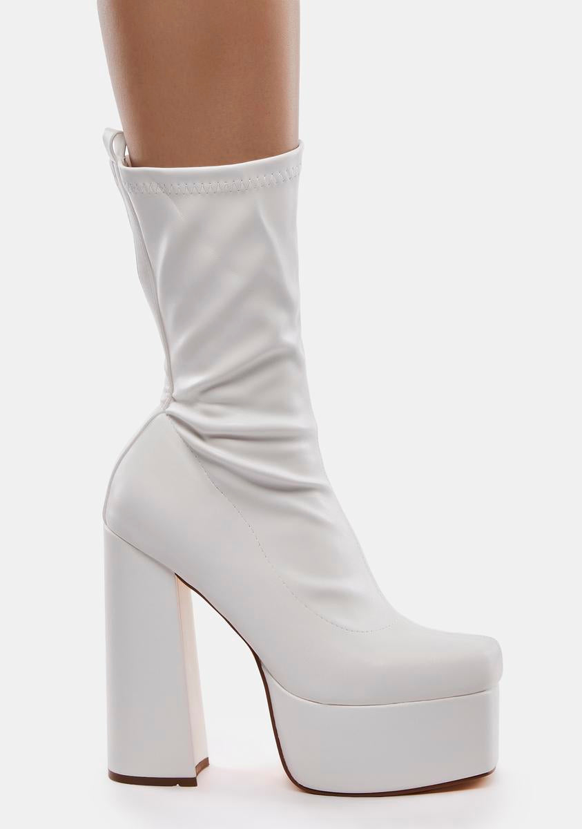 Strangers In The Night Platform Boots,Specials : American Fashion Style Bags On Sale