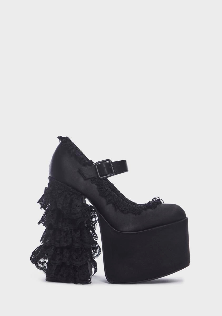 Flirting With Danger Mary Janes Widow,New Products : American Fashion Style Bags On Sale