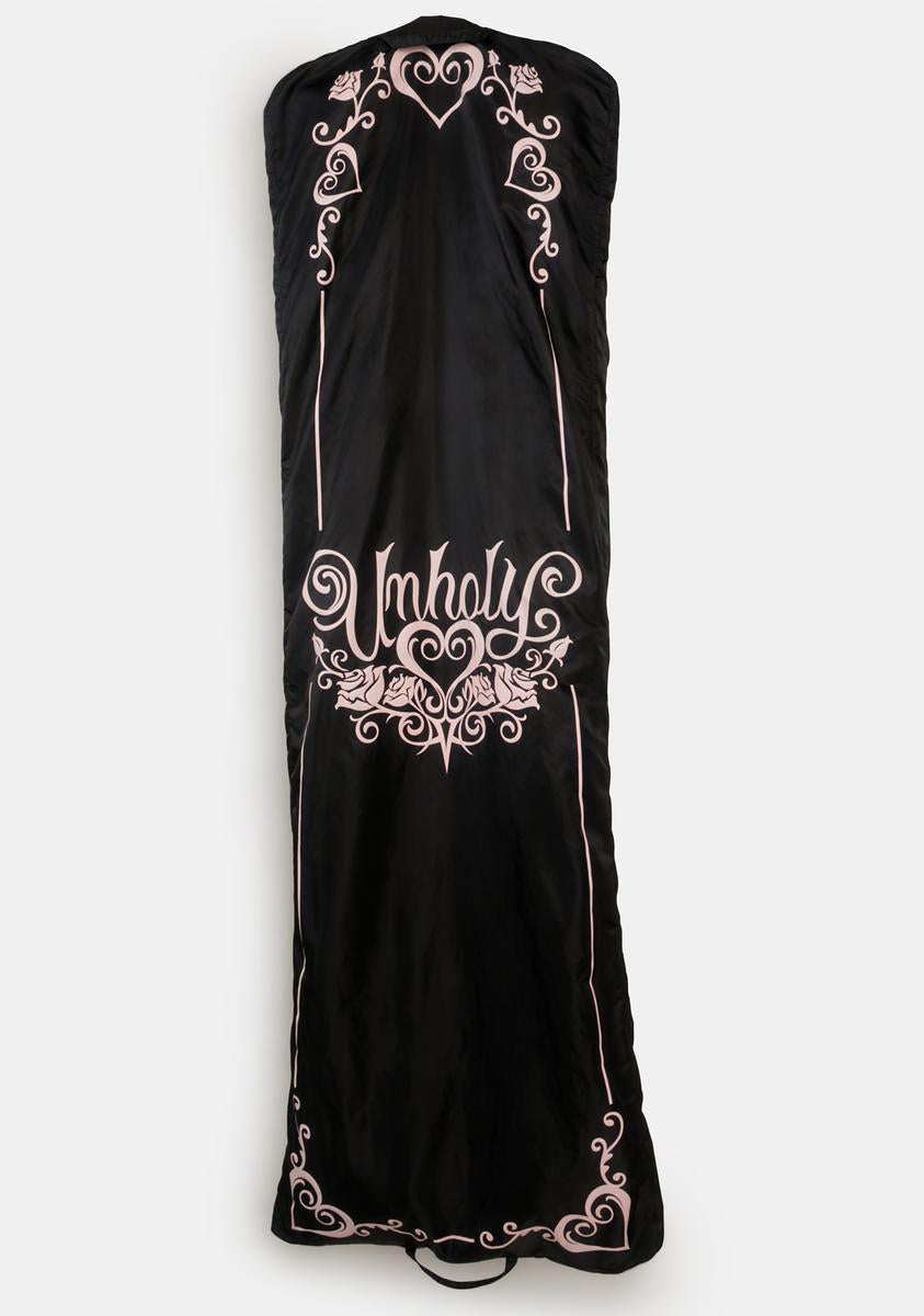Dark As Night Tulle Maxi Dress