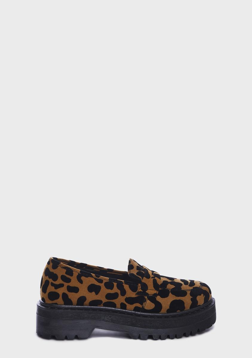 Leopard Best To Do It Platform Loafers,New Products : American Fashion Style Bags On Sale Leopard Best To Do It Platform Loafers,New Products : American Fashion Style Bags On Sale