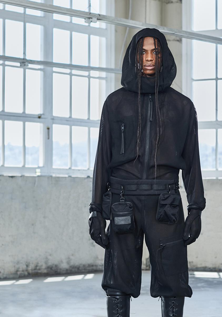 Overalls Streetwear Clothing | Men's Black Hooded Jumpsuit | Men Overall  Jumpsuit Men - Casual Pants - Aliexpress