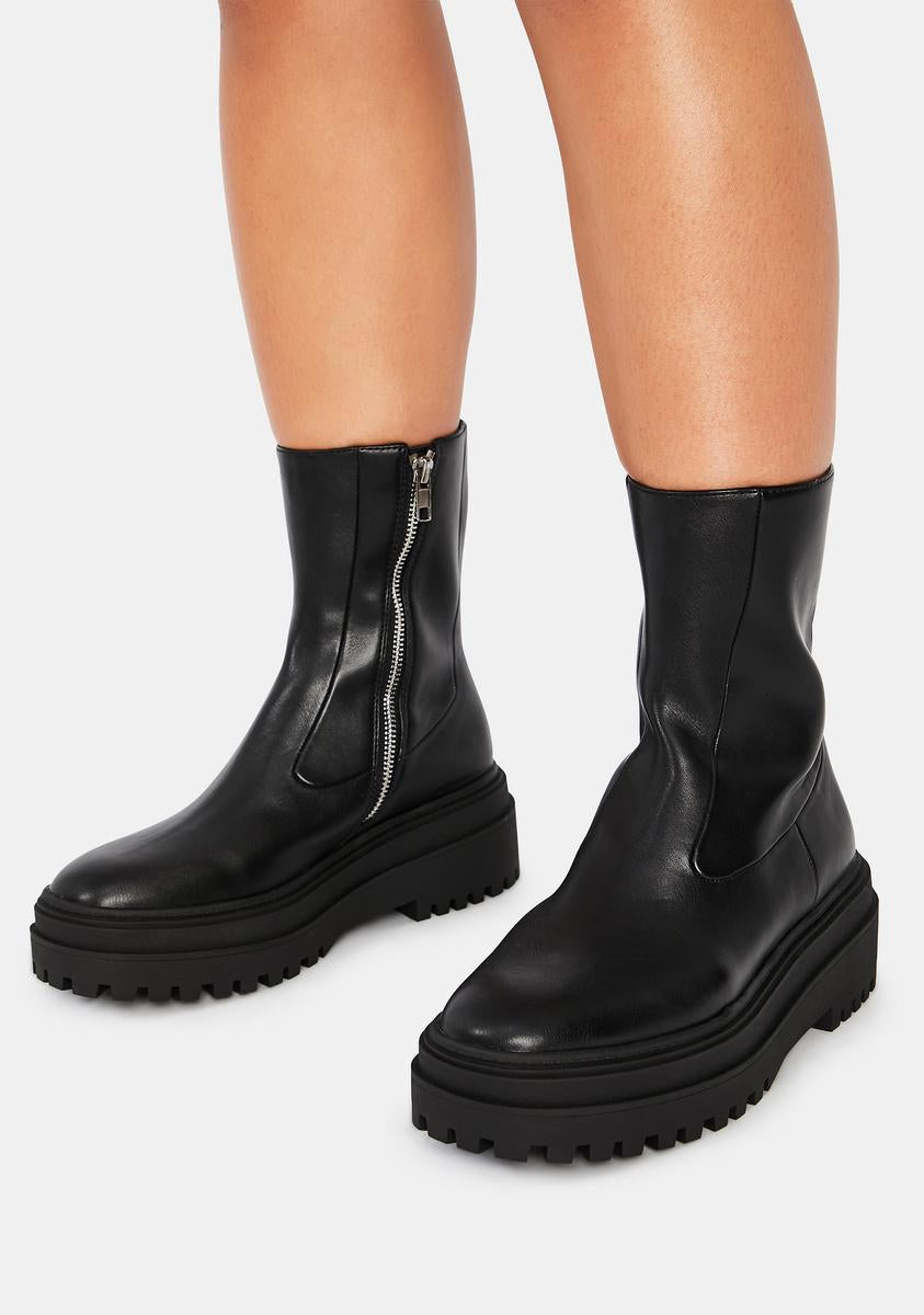 Black Dallas Boots