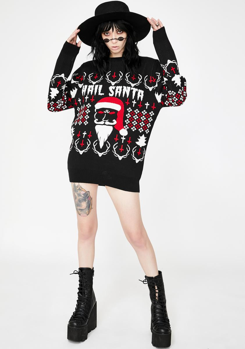 Hail santa jumper deals