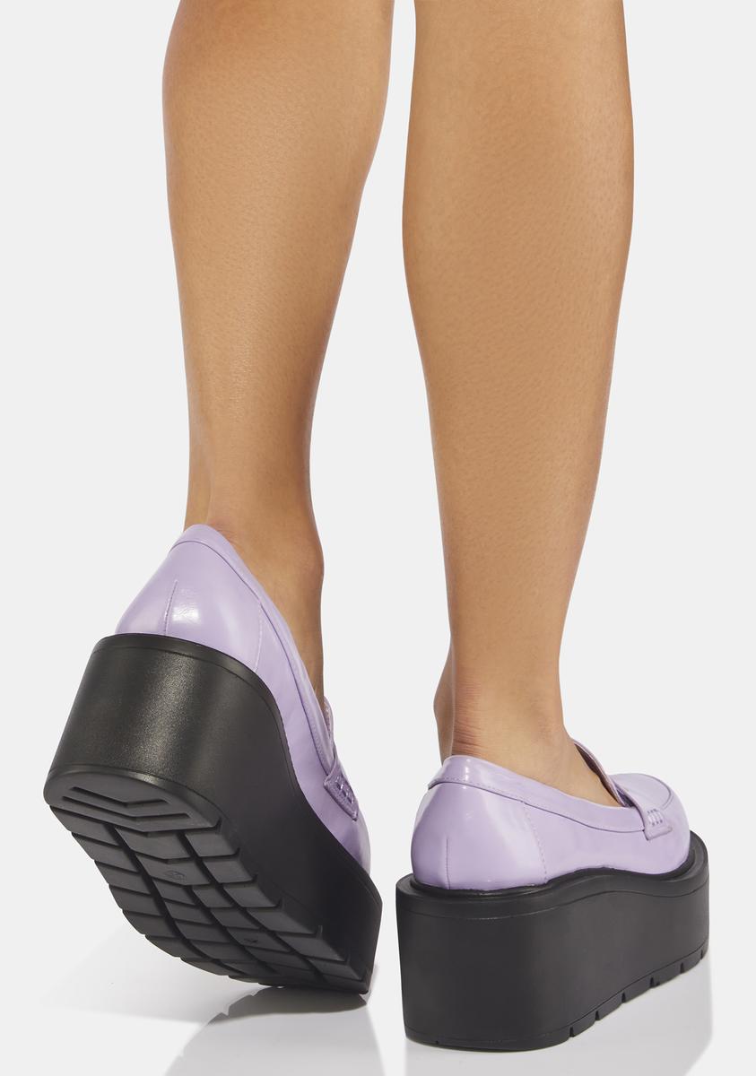 Koi Footwear Platform Oxfords Lilac Dolls Kill