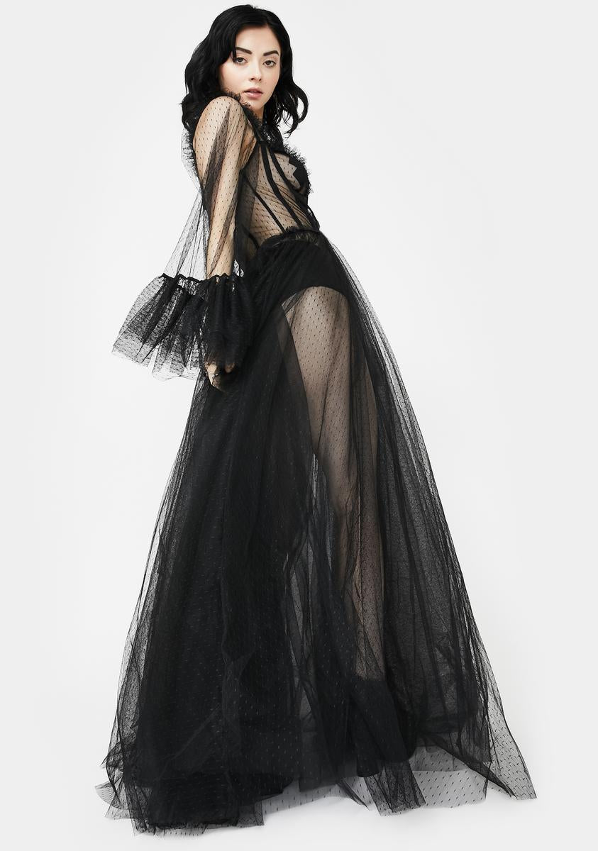 kikiriki sheer maxi dress We are already counting down the days till Halloween Kiki Riki Sheer Bell Sleeve Maxi Dress, Size Small $22 Kill Star High Neck Grommet Jumpsuit, XS, $12