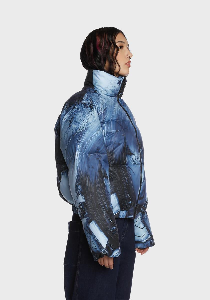 hakkyō HAZARD puffer jacket