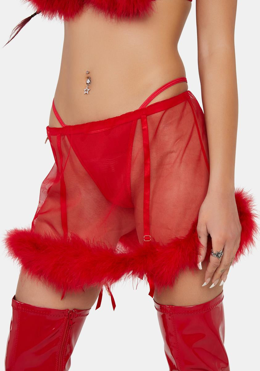 x Bettie Page Elizabeth Garter Skirt Playful Promises,New Products : American Fashion Style Bags On Sale