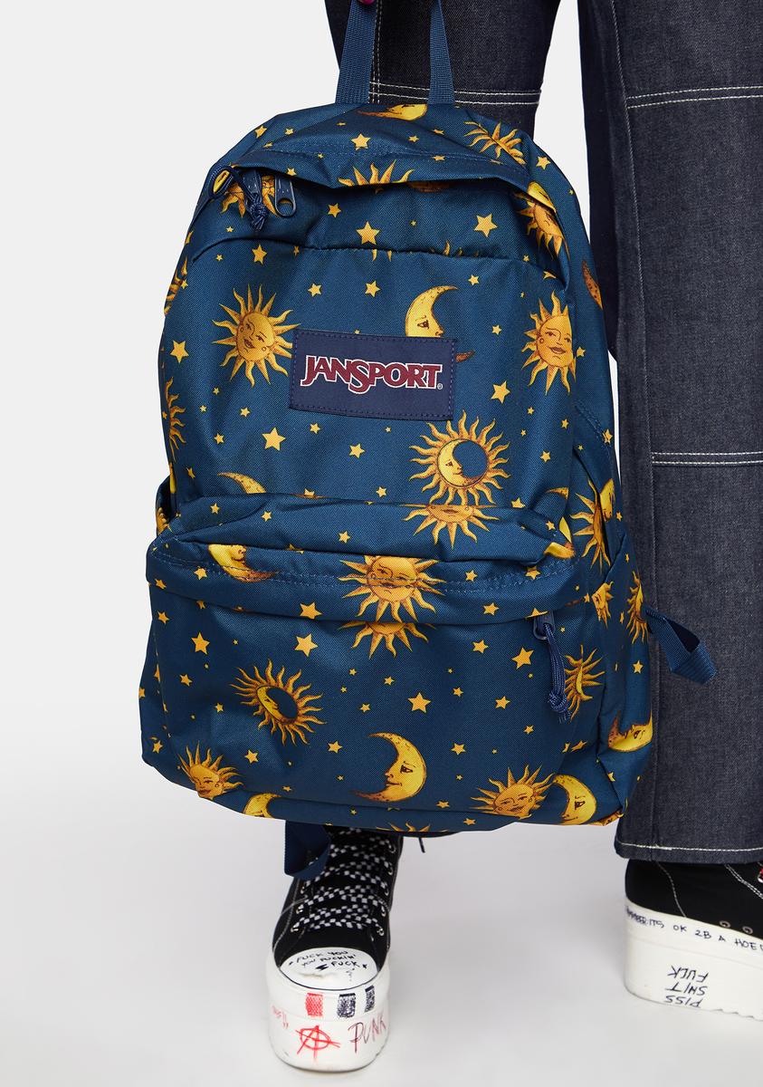 jansport backpack with sunrise on it JanSport Solar Buddies Super Break Backpack – Dolls Kill