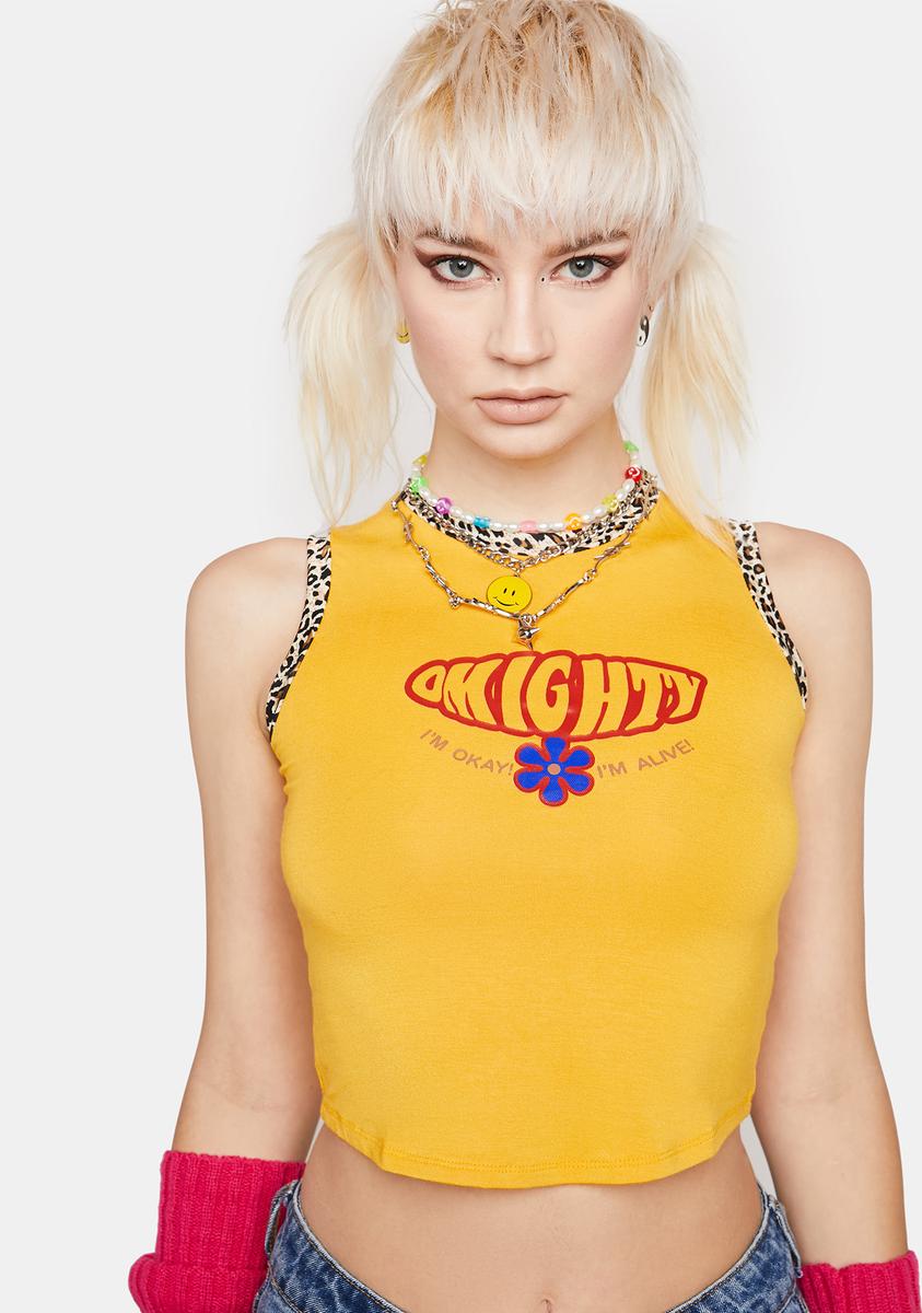 Yellow I´m Okay I´m Alive Baby Tank O Mighty,Specials : American Fashion Style Bags On Sale Yellow I´m Okay I´m Alive Baby Tank O Mighty,Specials : American Fashion Style Bags On Sale