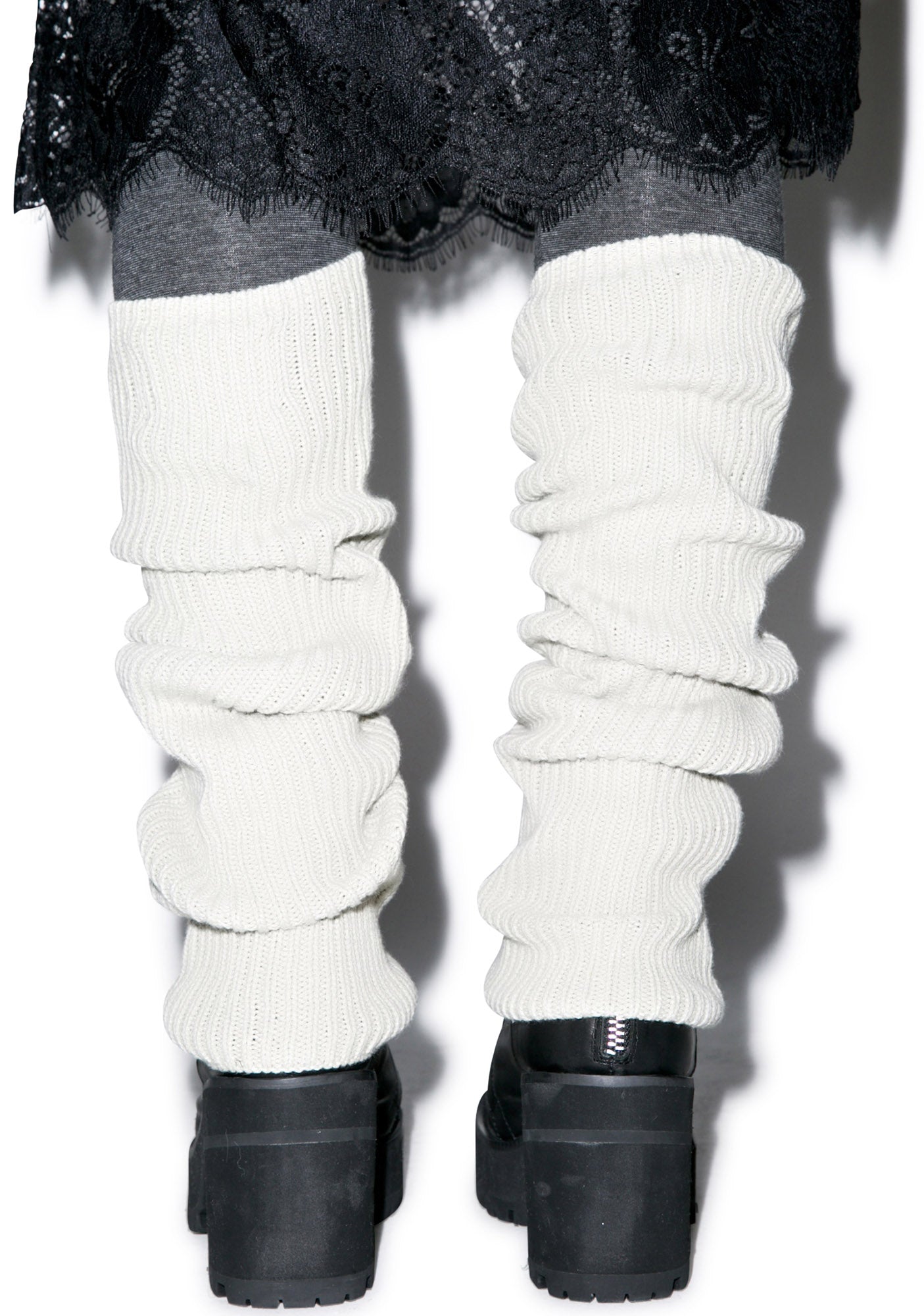 Chunky Knit Leg Warmers Dolls Kill
