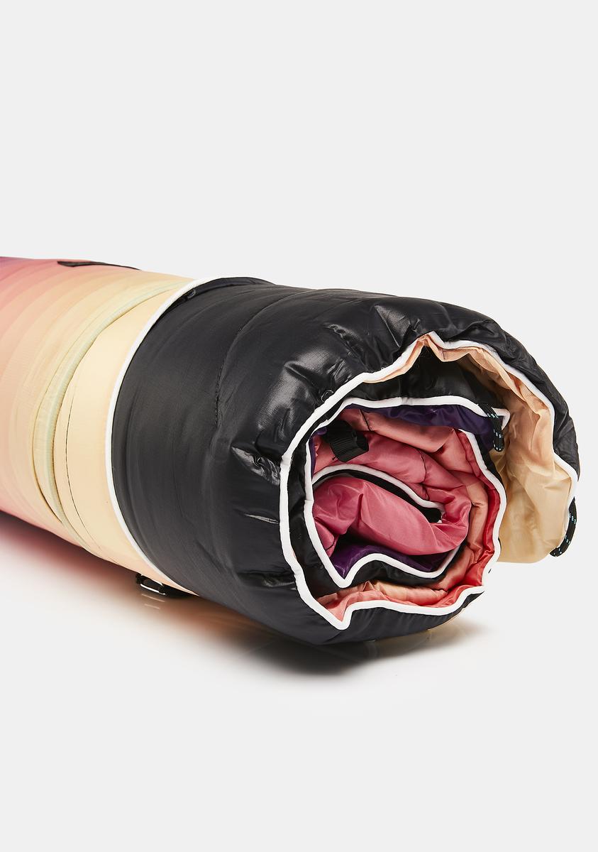 Rumpl AllSeason Insulated Blanket Dawn Pixel Fade Dolls Kill