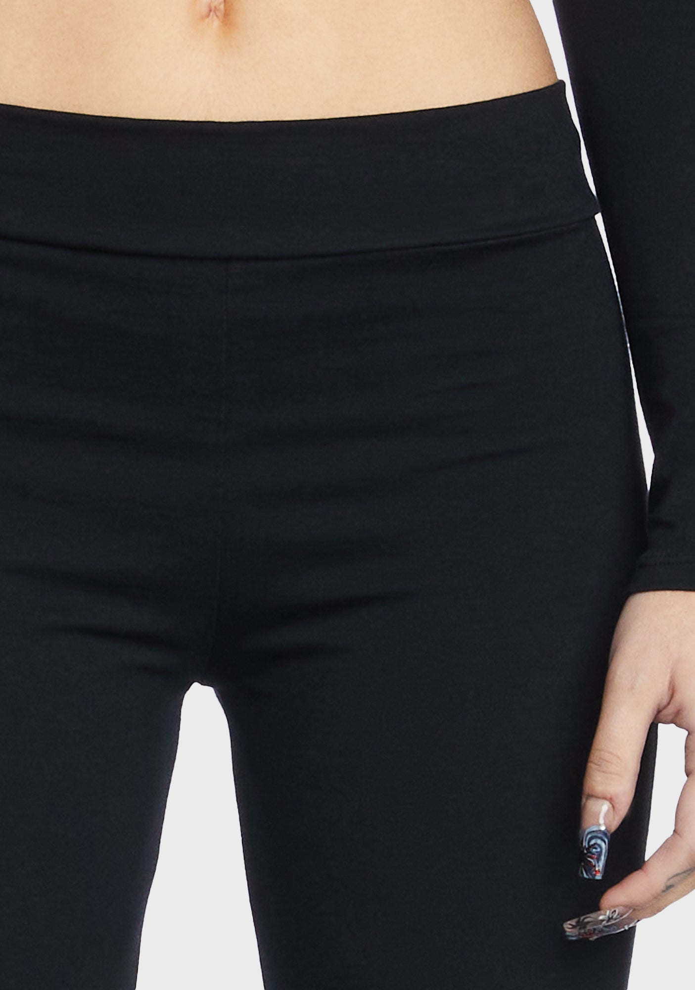 Motel Tailored Bootcut Stretch Pants BlackNN Dolls Kill