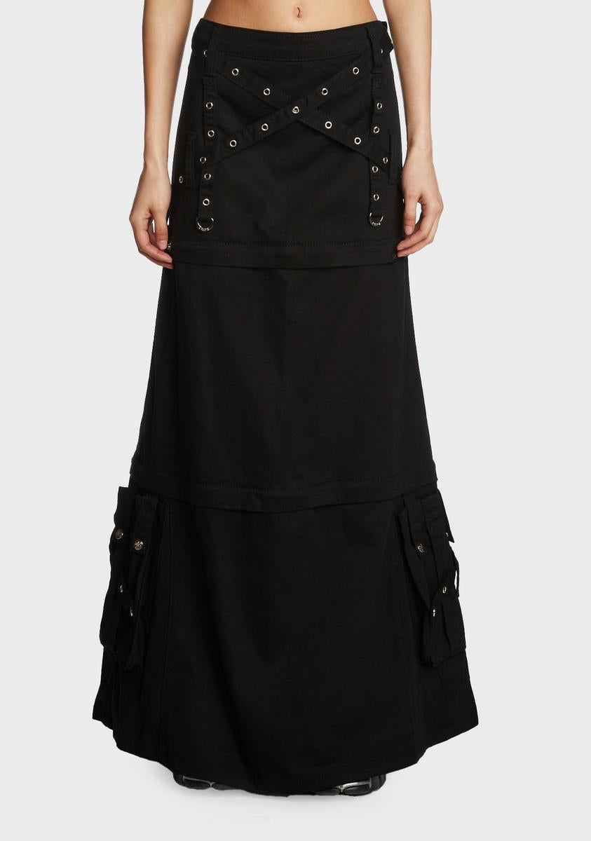 Triple Zip Off Skirt Tripp NYC,New Products : American Fashion Style Bags On Sale