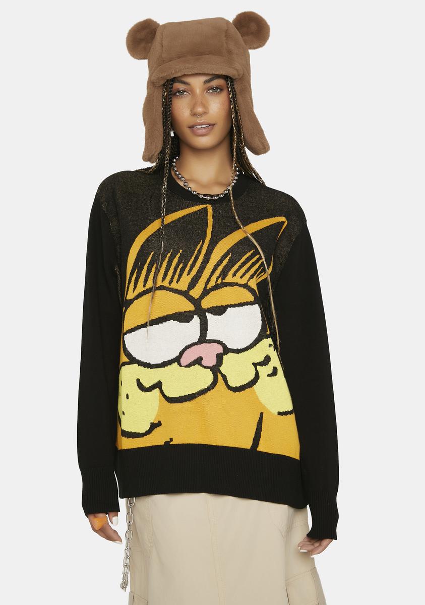 Feline Fine Intarsia Sweater Dolls Kill X Garfield,Specials : American Fashion Style Bags On Sale Feline Fine Intarsia Sweater Dolls Kill X Garfield,Specials : American Fashion Style Bags On Sale