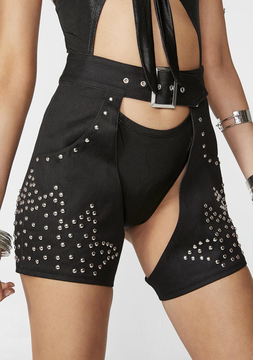 Jailhouse Rock Studded Chaps Club Exx,Specials : American Fashion Style Bags On Sale